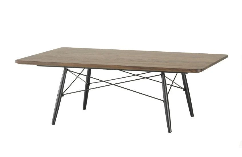 Vitra Eames Rectangular Coffee Table Black Ash Base 6 Vitra Eames Rectangular Coffee Table Black Ash Base - Image 4