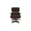 Tall Eames Lounge Chair & Ottoman In Cherry Wood & Chocolate Leather -Vitra || Muuto Sales 1035094