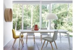 Odessa Dining Table Marble Effect Ceramic Top