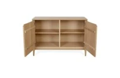 Romana Small Sideboard 2 Door Clear Matt Oak -Vitra || Muuto Sales 1 0 1010530 5 1