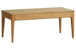 Romana Coffee Table Clear Matt Oak