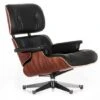 Vitra Tall Eames Lounge Chair In Santos Palisander & Black Leather -Vitra || Muuto Sales 1 0 1029872 n1