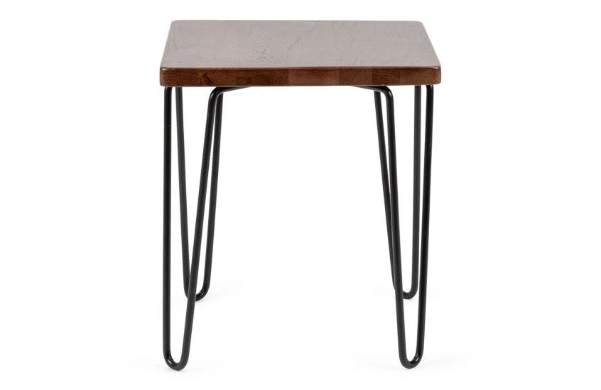 Brunel Stool Dark Wood 9 Brunel Stool Dark Wood - Image 7