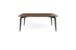 Odessa Dining Table -Vitra || Muuto Sales 1 front 180cm x 98cm black european walnut 1