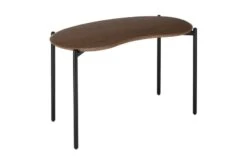Kartell Lunat Desk Walnut Top Black Base -Vitra || Muuto Sales 4945no 3