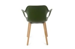 Vitra HAL RE Armchair Wood In Ivy With Natural Oak Base -Vitra || Muuto Sales 6 4 646203 2