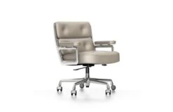Vitra Eames Lobby Chair Es104 Sand Leather