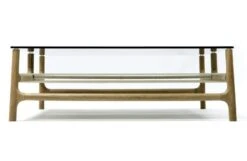 Fawn Coffee Table Oak & Grey Glass -Vitra || Muuto Sales 9 3 930373 7