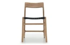 Fawn Dining Chair Oak & Black Webbing