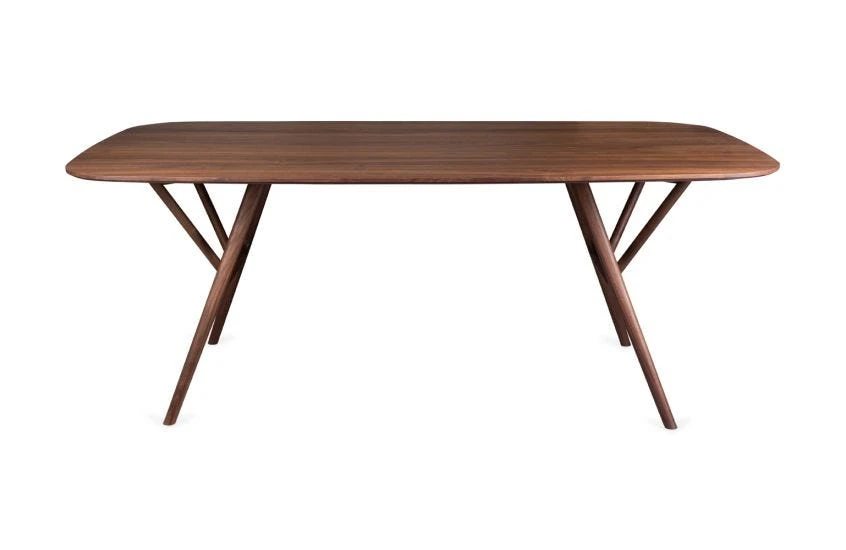Anais Dining Table With Walnut Top 3 Anais Dining Table With Walnut Top