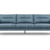 Altamura Leather 4 Seater Sofa -Vitra || Muuto Sales altamuramg0041758black old england leather blue