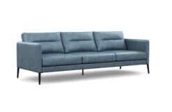 Altamura Leather 4 Seater Sofa -Vitra || Muuto Sales altamuramg0041758black old england leather blue 2