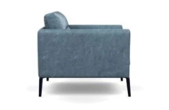 Altamura Leather Armchair -Vitra || Muuto Sales altamuramg0041852black old england leather blue 3