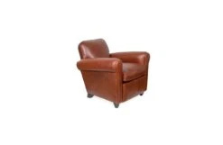 Barrington II Club Chair Tan Leather -Vitra || Muuto Sales b a barrington ii2 angle 1