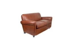 Barrington II 2-Seater Sofa Tan Leather -Vitra || Muuto Sales b a barrington ii 1