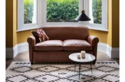Barrington II 2-Seater Sofa Tan Leather -Vitra || Muuto Sales b a barrington sofa lifestyle 2
