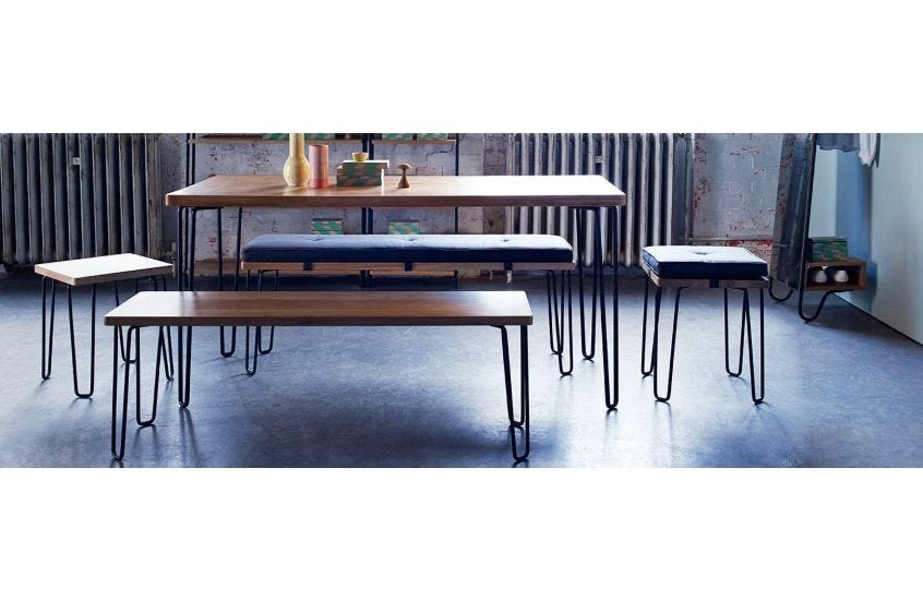 Brunel Bench Cushion Smoke Grey Fabric 11 Brunel Bench Cushion Smoke Grey Fabric - Image 9