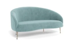 Bloomsbury 2 Seater Sofa 10 Bloomsbury 2 Seater Sofa -Vitra || Muuto Sales bloomsburymg003883brass smart luxe velvet mineral blue 11