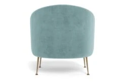 Bloomsbury Armchair -Vitra || Muuto Sales bloomsburymg003884smart luxe velvet mineral blue 3