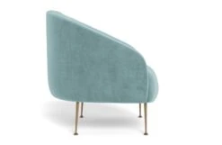 Bloomsbury Armchair -Vitra || Muuto Sales bloomsburymg003884smart luxe velvet mineral blue 5