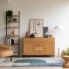 Brunel Sideboard -Vitra || Muuto Sales brunel sideboard narrow shelves lifestyle 1