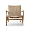CH25 Armchair -Vitra || Muuto Sales c h ch25 armchair oak oil natural cord 1
