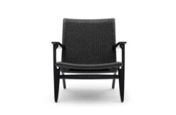 CH25 Armchair -Vitra || Muuto Sales c h ch25 armchair oak painted black black cord