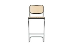 Cesca Bar Stool -Vitra || Muuto Sales cesca bar stool black satin front