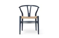 CH24 Wishbone Chair In Soft Colours -Vitra || Muuto Sales ch 24 wishbone soft blue 2 1 1