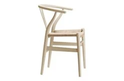 CH24 Wishbone Chair In Ilse Crawford Colours -Vitra || Muuto Sales ch24 ic barley side