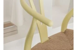 CH24 Wishbone Chair In Ilse Crawford Colours -Vitra || Muuto Sales ch24 ic hollyhock detail