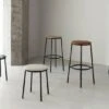 Normann Copenhagen Circa Barstool Oak Seat Black Steel Legs -Vitra || Muuto Sales circa barstool life 2