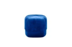 Normann Copenhagen Circus Pouf Small Velour Electric Blue -Vitra || Muuto Sales circus pouf small 2