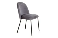 Pair Of Daliah Dining Chairs, Black Legs -Vitra || Muuto Sales daliah chair black and grey 6782 1