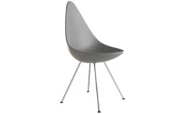 Fritz Hansen Drop Chair Chrome 9 Fritz Hansen Drop Chair Chrome -Vitra || Muuto Sales drop chair chrome nine grey 2