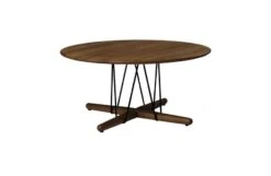 E021 Embrace Coffee Table -Vitra || Muuto Sales e021 embrace coffee table walnut 80dia 2