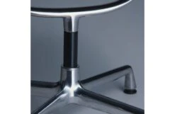 Vitra Eames EA 108 Aluminium Armchair Black Leather Polished Base -Vitra || Muuto Sales e a ea 108 armchair details1