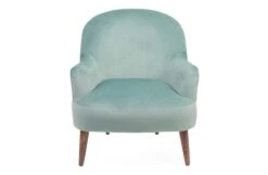 Elgin Chair -Vitra || Muuto Sales e l elgin chair jade velvet 4 detail 3