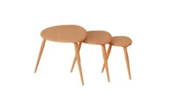 Ercol Nest Of Tables 24 Ercol Nest Of Tables -Vitra || Muuto Sales e r ercol originals 7354 nest of tables coutoutside light ash nm 2