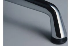 Vitra Eames EA 108 Aluminium Armchair Black Leather Polished Base