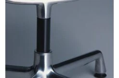 Vitra Eames EA 108 Aluminium Armchair Black Leather Polished Base -Vitra || Muuto Sales ea 108 armchair details1