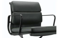 Vitra Eames EA208 Soft Pad Chair Leather Premium Jade Deep Black Base New Height 14 Vitra Eames EA208 Soft Pad Chair Leather Premium Jade Deep Black Base New Height -Vitra || Muuto Sales ea208 black 1400x100 1