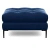Eton Footstool -Vitra || Muuto Sales eton footstool velvet midnight black feet 4