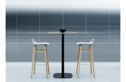 Normann Copenhagen Form Barstool With Leather Seat 22 Normann Copenhagen Form Barstool With Leather Seat -Vitra || Muuto Sales form barstool lifestyle 4 1