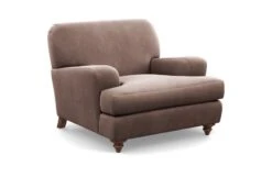 Hampstead Armchair -Vitra || Muuto Sales h a hampstead armchair chestnut stain velvet mink