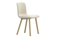 Vitra Hal Soft Wood Chair Credo Cream Natural Oak Legs -Vitra || Muuto Sales hal soft wood chair oak credo cream 2