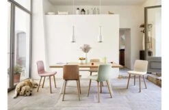 Vitra Hal Soft Wood Chair Dumet Pebble Dark Oak Legs -Vitra || Muuto Sales hal soft wood chair oak credo cream life 4
