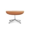 Normann Copenhagen Hyg Swivel Footstool Ultra Leather -Vitra || Muuto Sales hyg footstool2