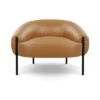 Isola Armchair -Vitra || Muuto Sales i s isola armchair black daino leather parchment