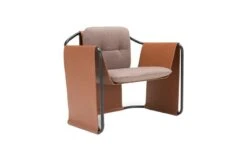Kimono Armchair St Moritz 90 And Cuoio Leather 26 -Vitra || Muuto Sales kimono armchair ral 9005 6